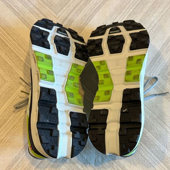 On Women’s Cloudvista 2 Lima Kiwi Trail Running Sneakers Size 8 - Picture 8 of 9